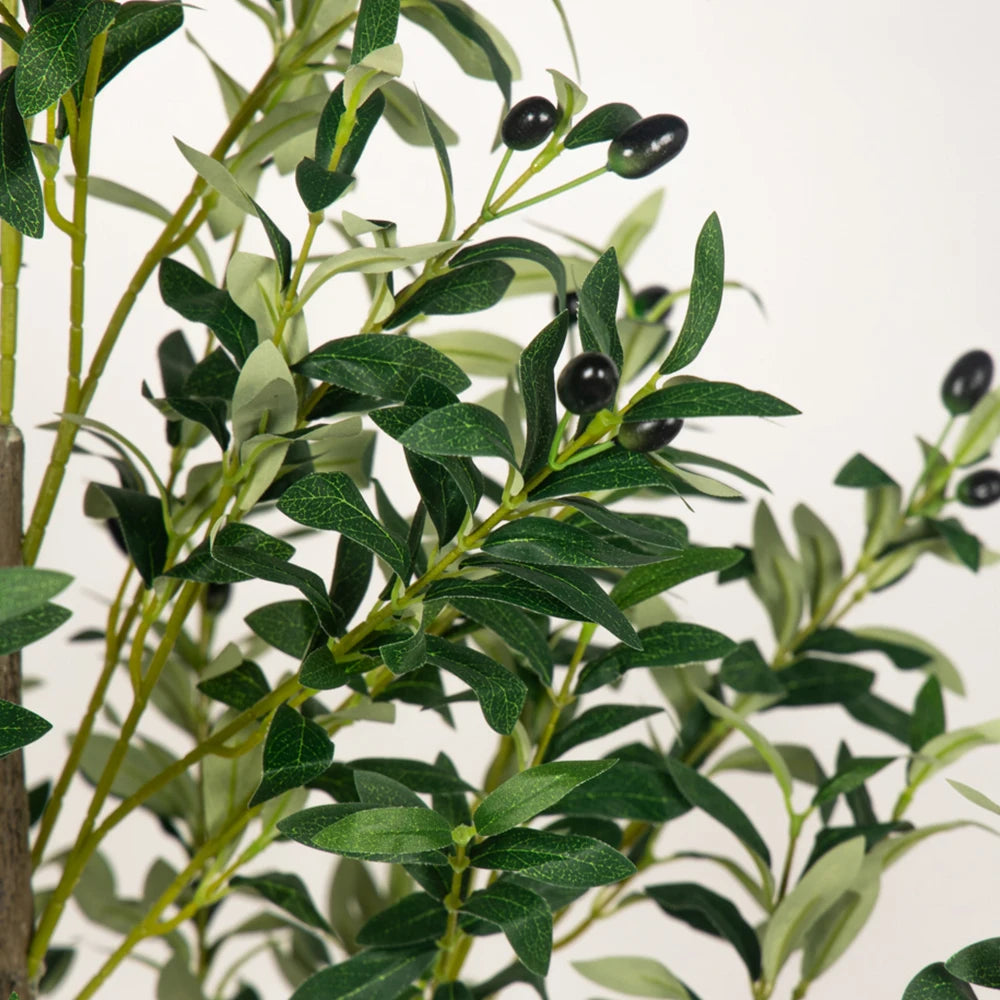 Realistic Potted Artificial Olive Tree - Brighten Up Your Home!