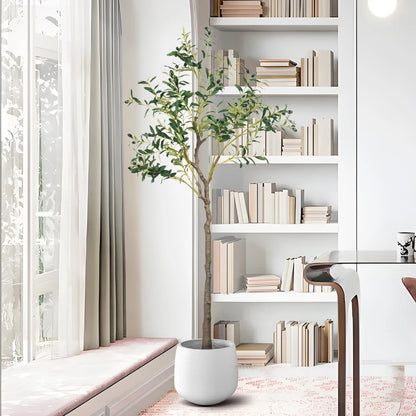 Realistic Potted Artificial Olive Tree - Brighten Up Your Home!